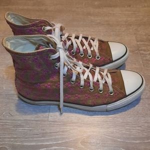 Limited Embroidered Converse High Tops